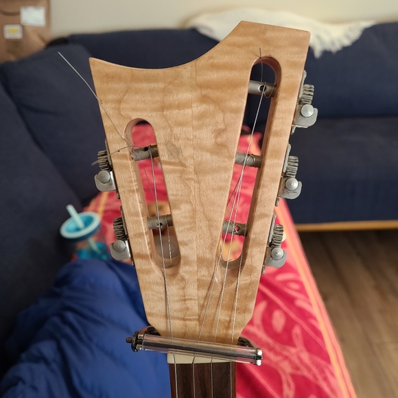 Custom Deering Long Neck Banjo - Picture 4 of 6